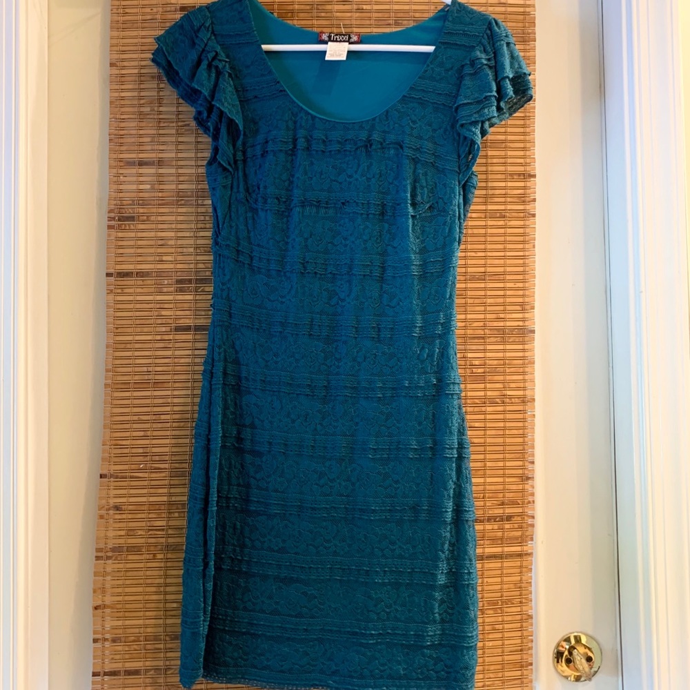Cute netted simple anytime dress